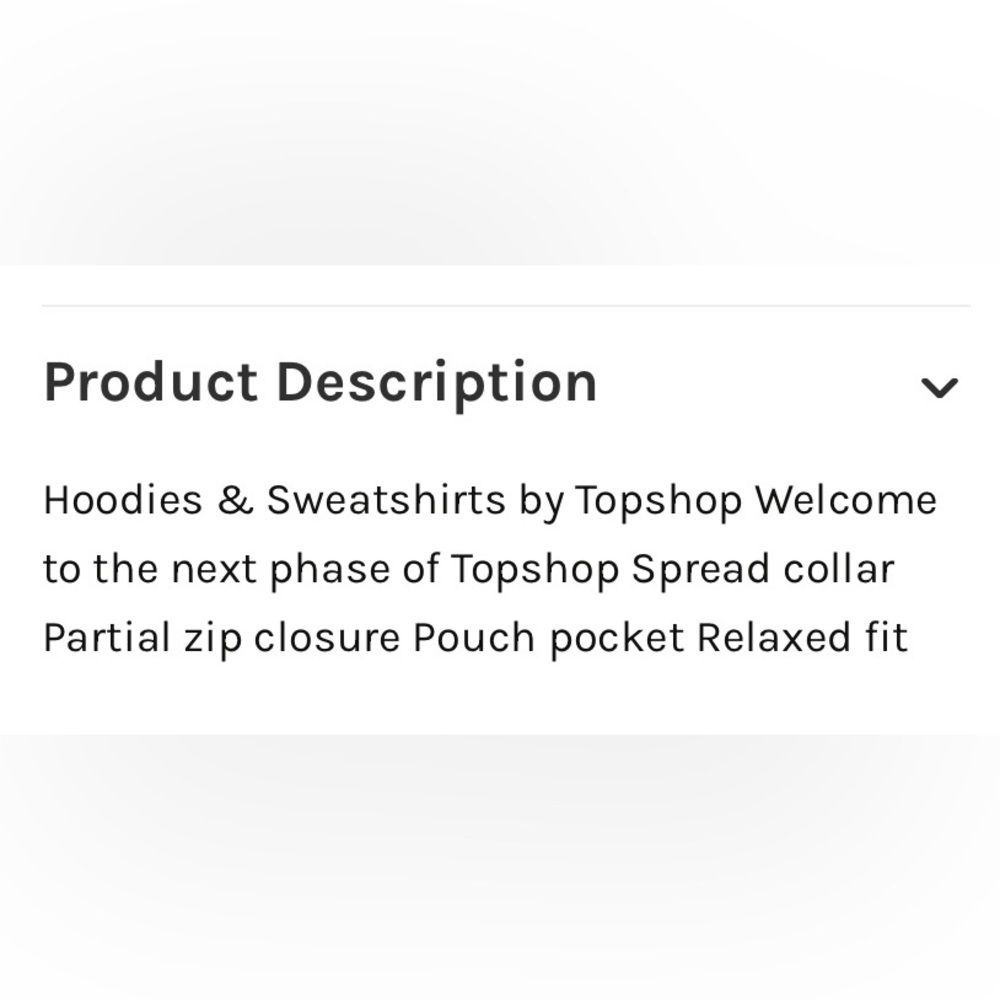 Topshop Borg Zip Collar Fleece Sweatshirt - Picture 6 of 8